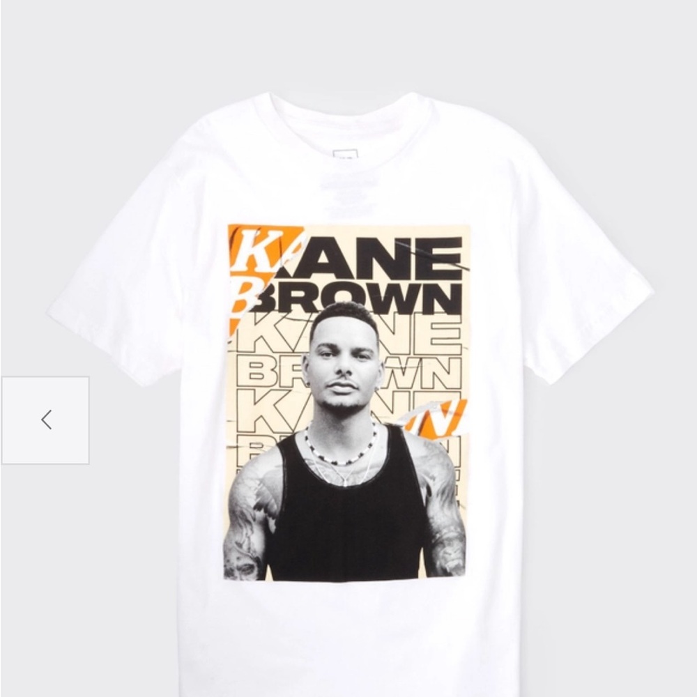 NWT UNISEX MEDUIM  KANE BROWN DIFFERENT MAN GRAPHIC TEE SHORT SLEEVE CRE…